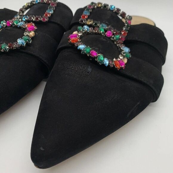 Schutz Rebeca Slides Black Women’s Size 7.5 - Picture 4 of 7